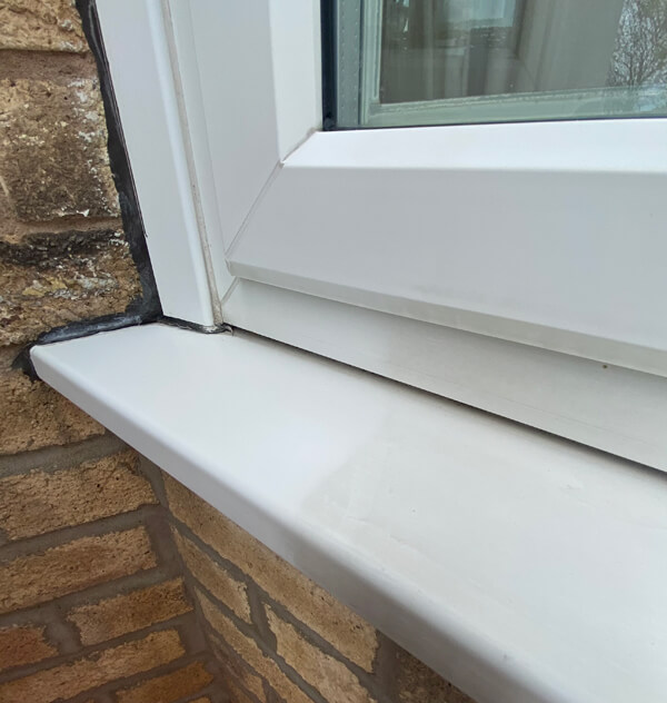 UPVC window cleaning